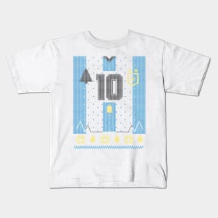 Argentina Soccer Lionel Messi number 10 Kids T-Shirt